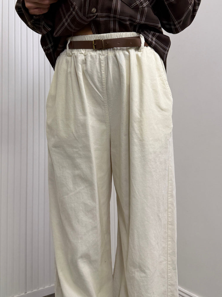 Pantaloni velour