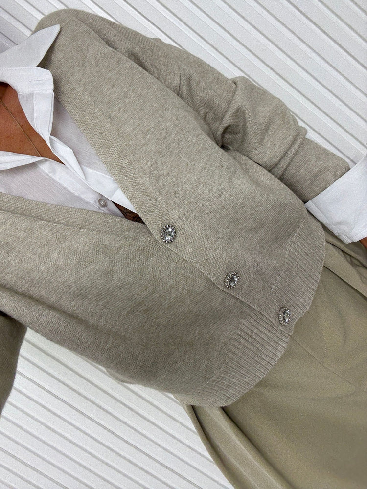 Cardigan Strass