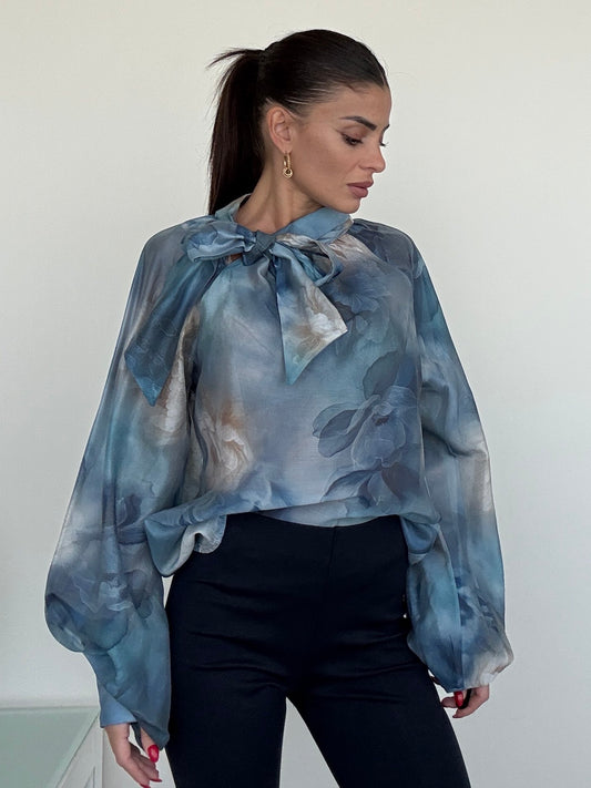 Camicia Flowers
(organza)