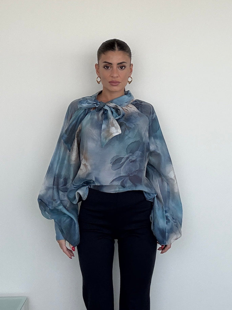 Camicia Flowers
(organza)