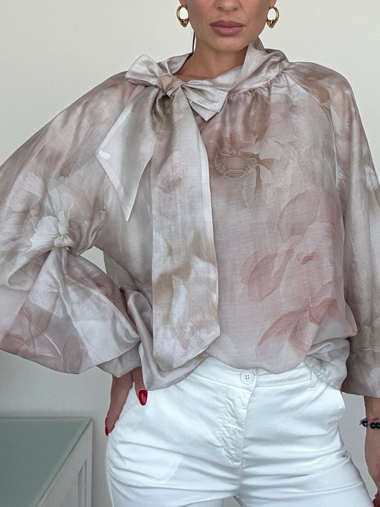 Camicia Flowers
(organza)