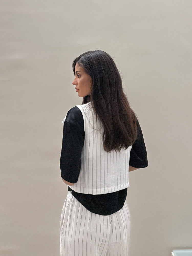 Tailleur Annah gessato