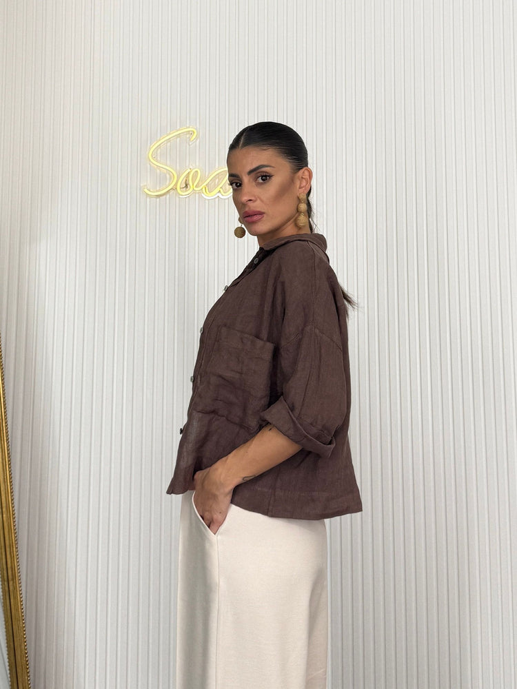 Camicia Lino(crop)