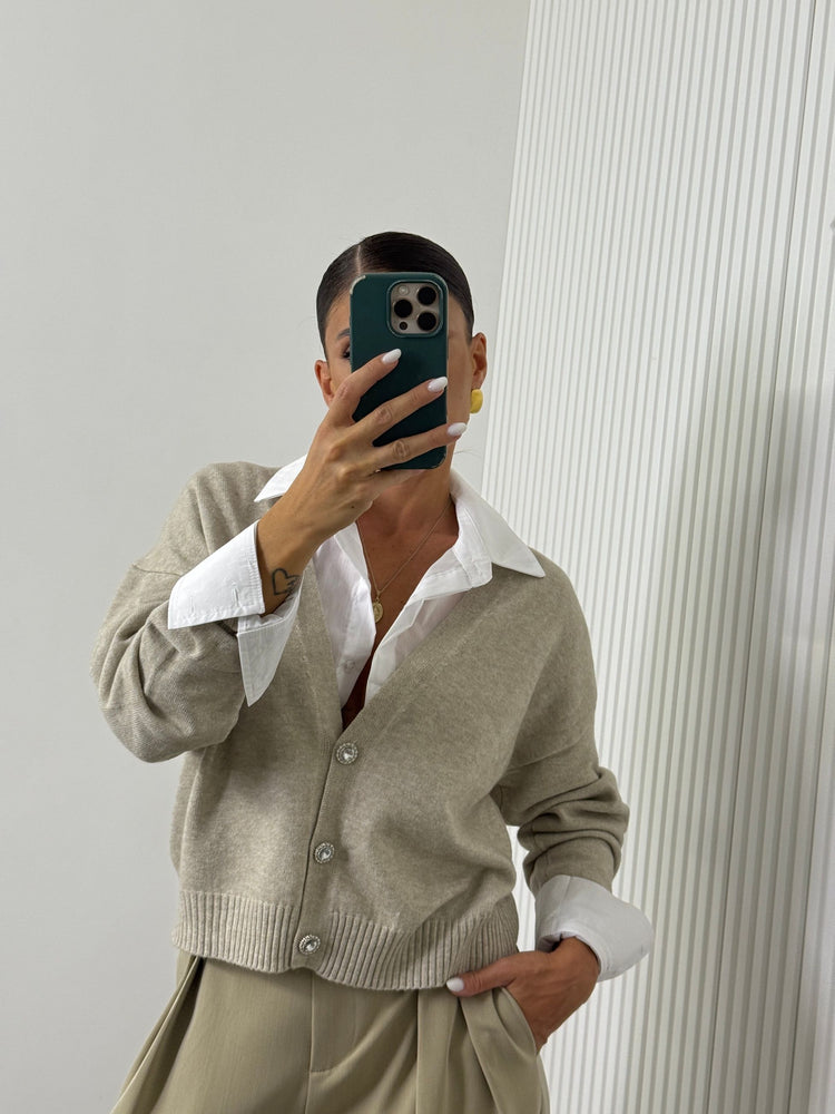 Cardigan Strass