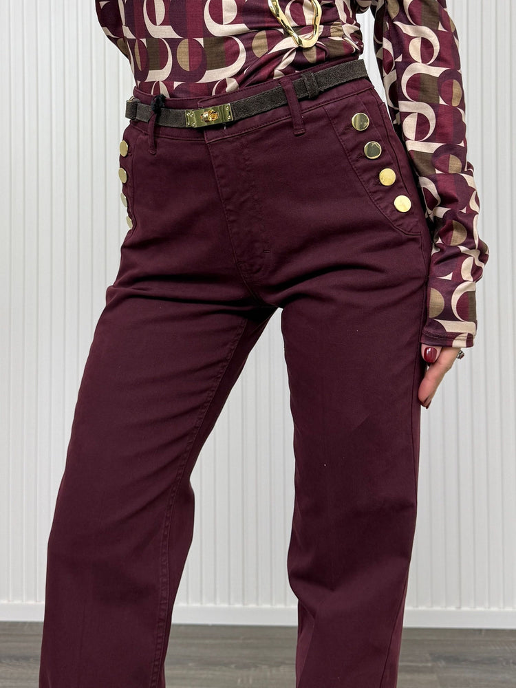 Pantaloni a zampa eiki