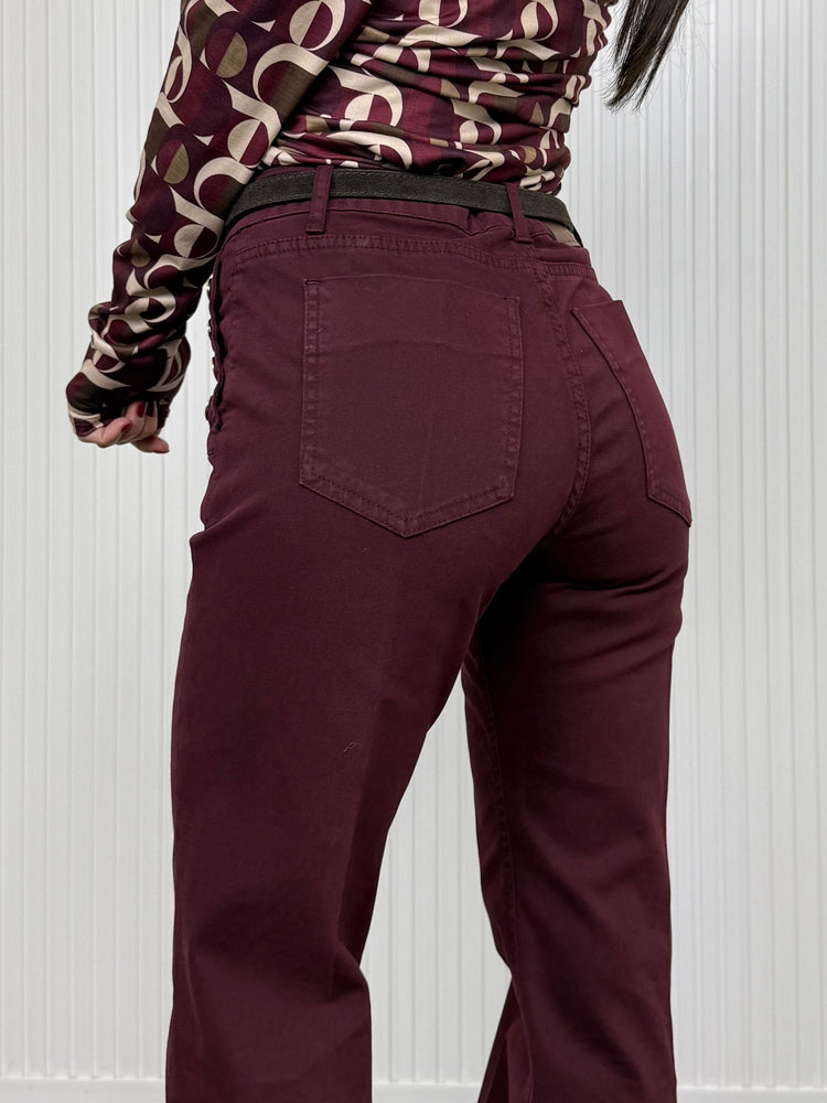 Pantaloni a zampa eiki