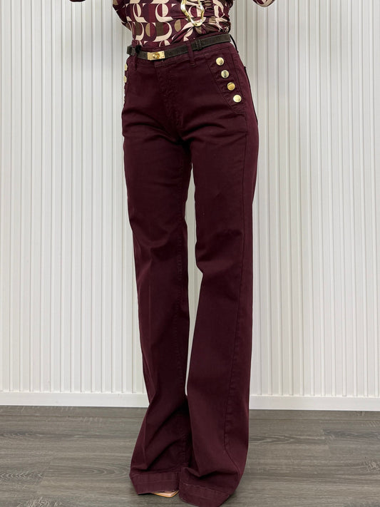 Pantaloni a zampa eiki