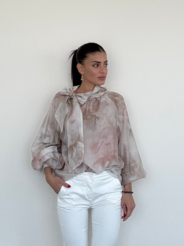 Camicia Flowers
(organza)