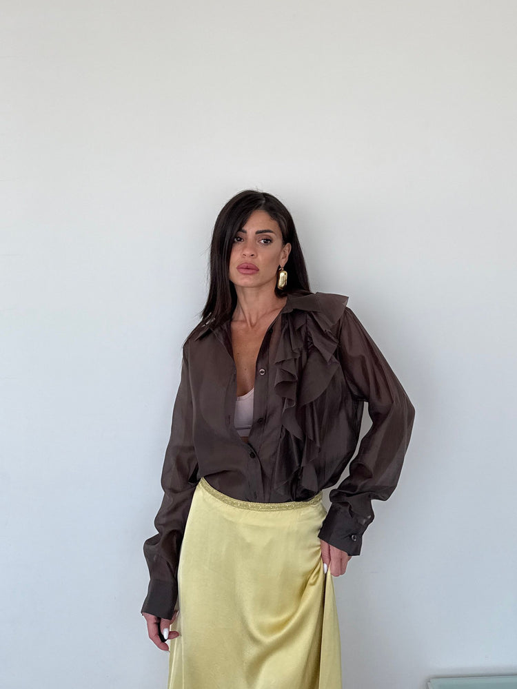 Camicia Rouches