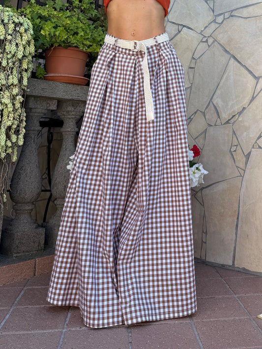 Pantaloni Vichy