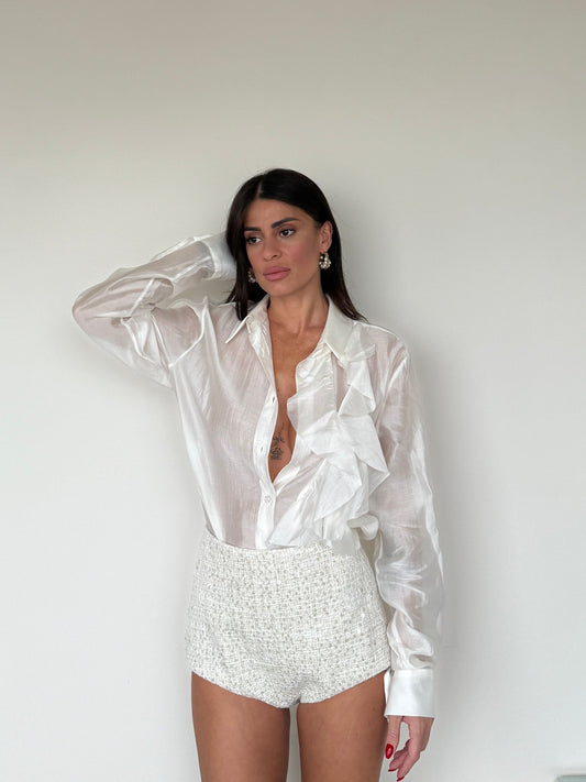 Camicia Rouches