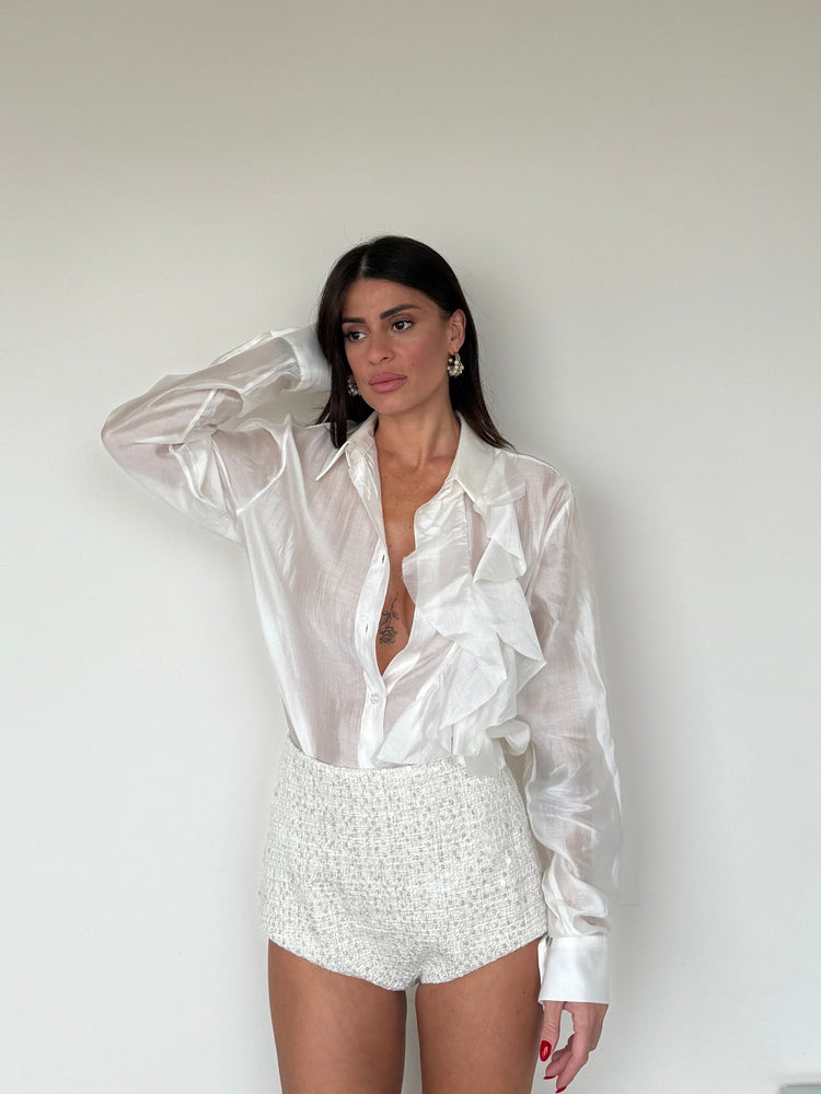Camicia Rouches