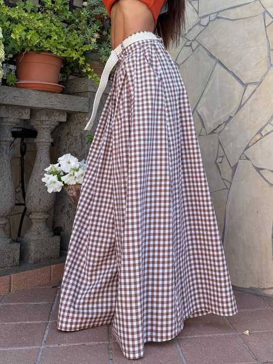 Pantaloni Vichy