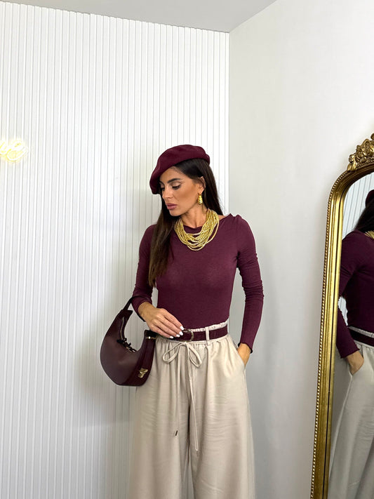 Maglia cashmere laser