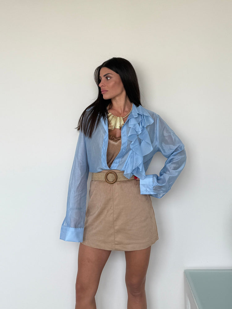 Camicia Rouches
